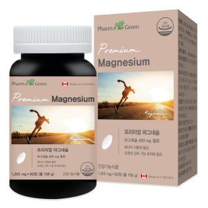 팜그린 프리미엄 마그네슘 1,200 x 90정(3개월분)