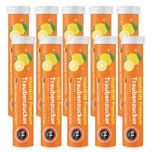[비타하임]프리미엄 포도당캔디 레몬맛 (2.2g x 20정) 10개 / 필수 두뇌에너지 포도당!!