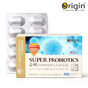오리진 슈퍼 프로바이오틱스 60캡슐 / 100억 유산균 가족유산균